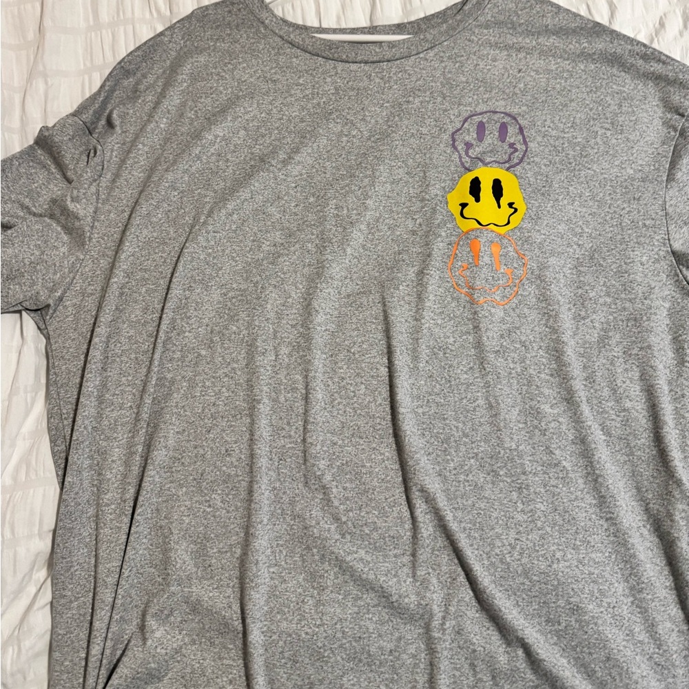 Gray Graphic T-Shirt